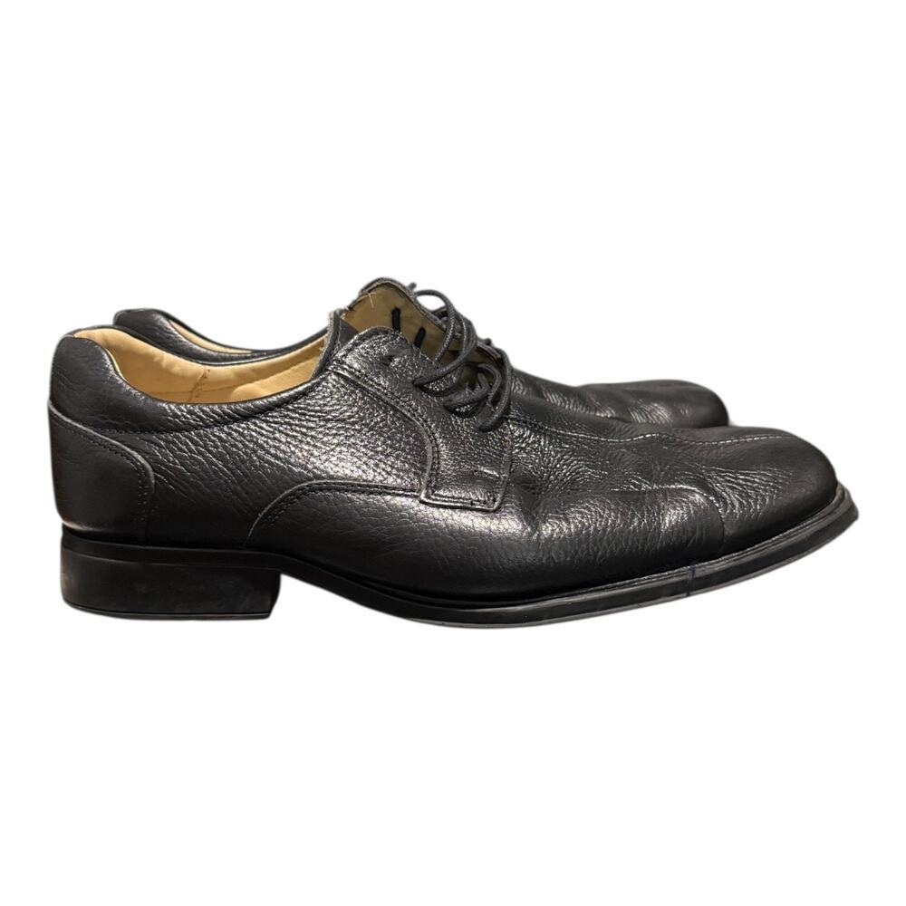 Studio Belvedere Bay Bridge Lace Up Shoes Size 10 EEE Black Oxfords Shoes - Picture 2 of 10